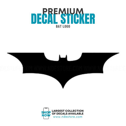 STICKER DECAL BAT LOGO