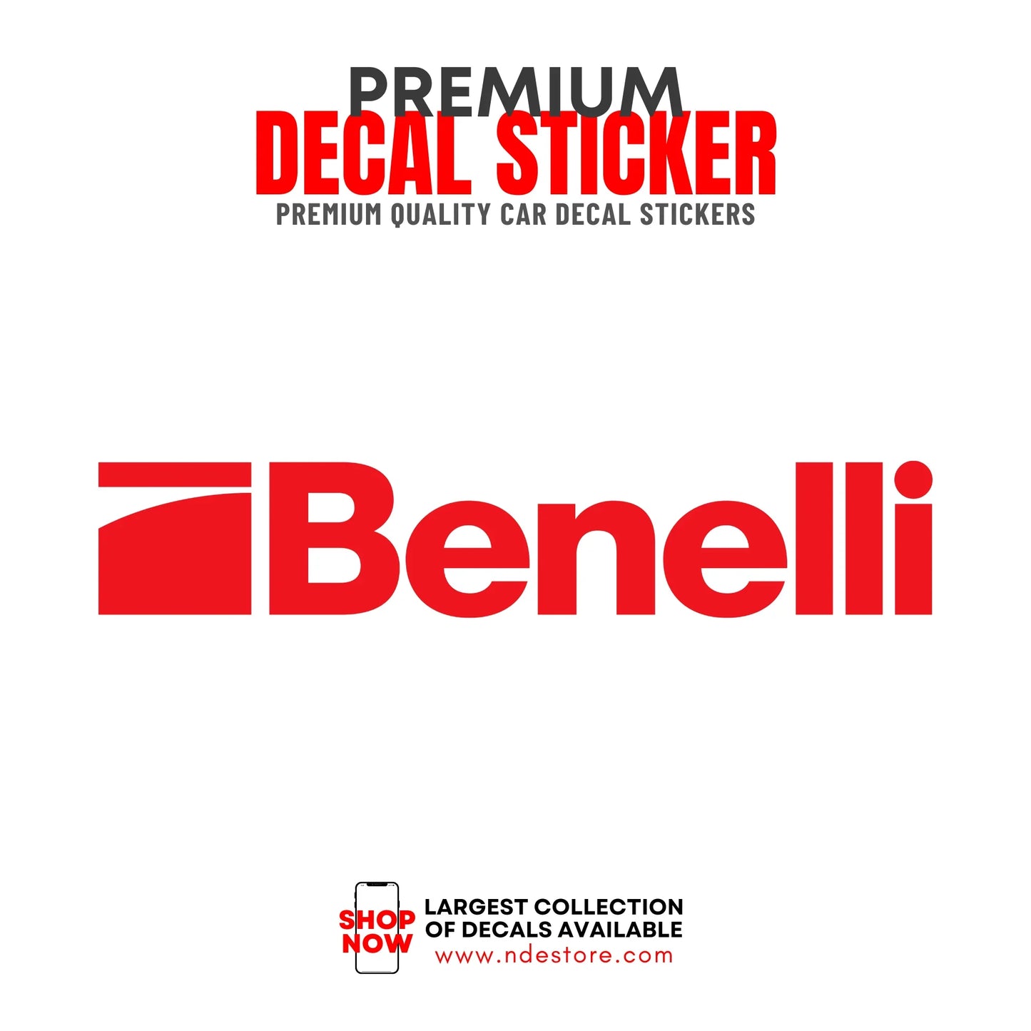 STICKER DECAL BENELLI