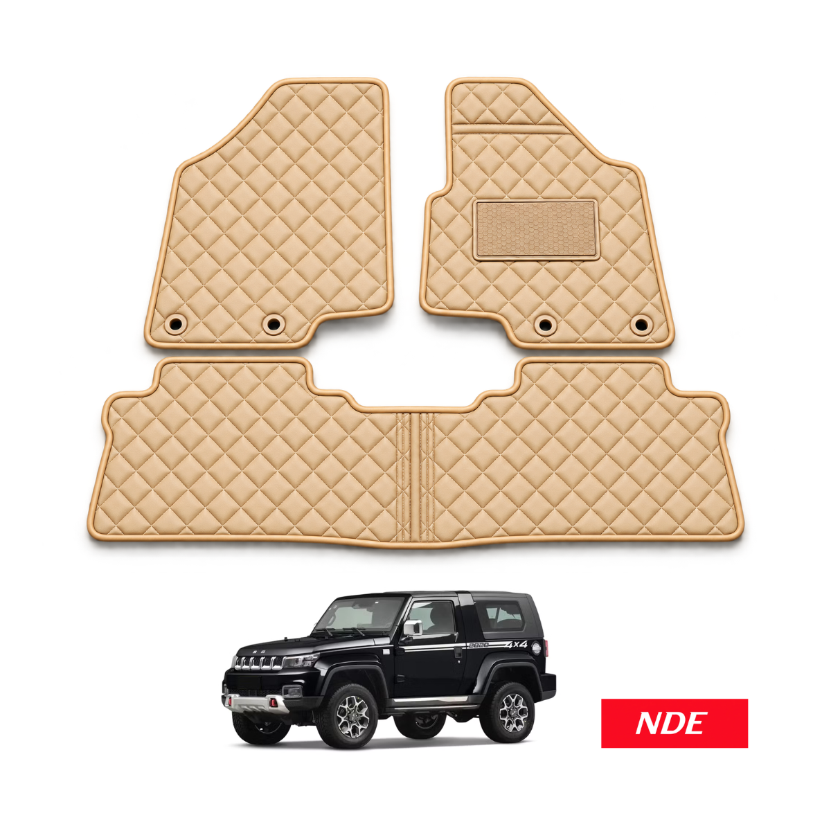 FLOOR MAT FLAT 7D STYLE FOR BAIC BJ40