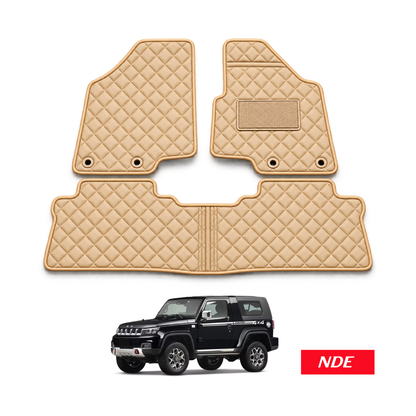 FLOOR MAT FLAT 7D STYLE FOR BAIC BJ40