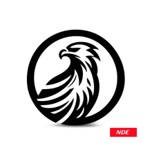 STICKER DECAL BLACK HAWK