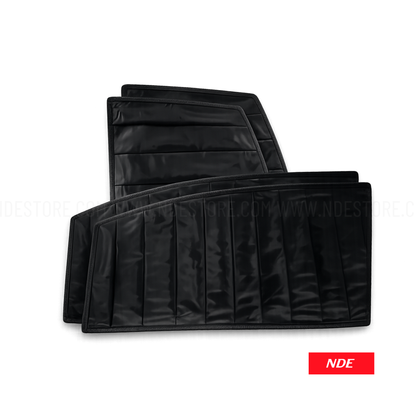 SUN SHADE SET BLACK WRINKLE FOR SUZUKI MEHRAN