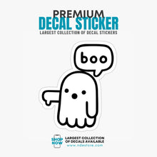 STICKER DECAL BOO