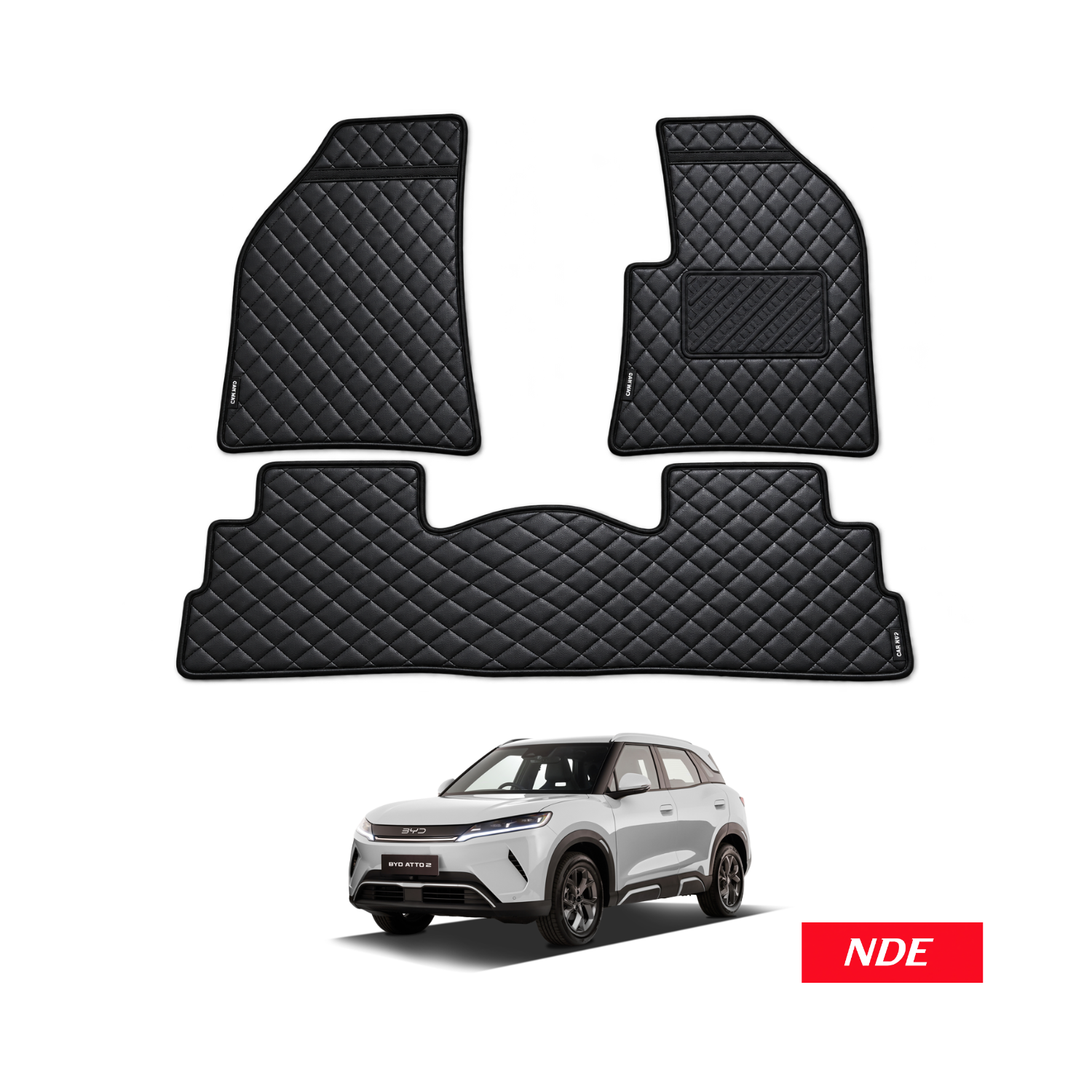 FLOOR MAT FLAT 7D STYLE FOR BYD ATTO 2