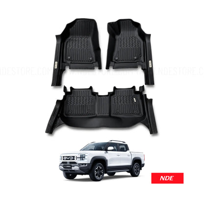 FLOOR MAT TPU STYLE HEAVY DUTY FOR BYD SHARK