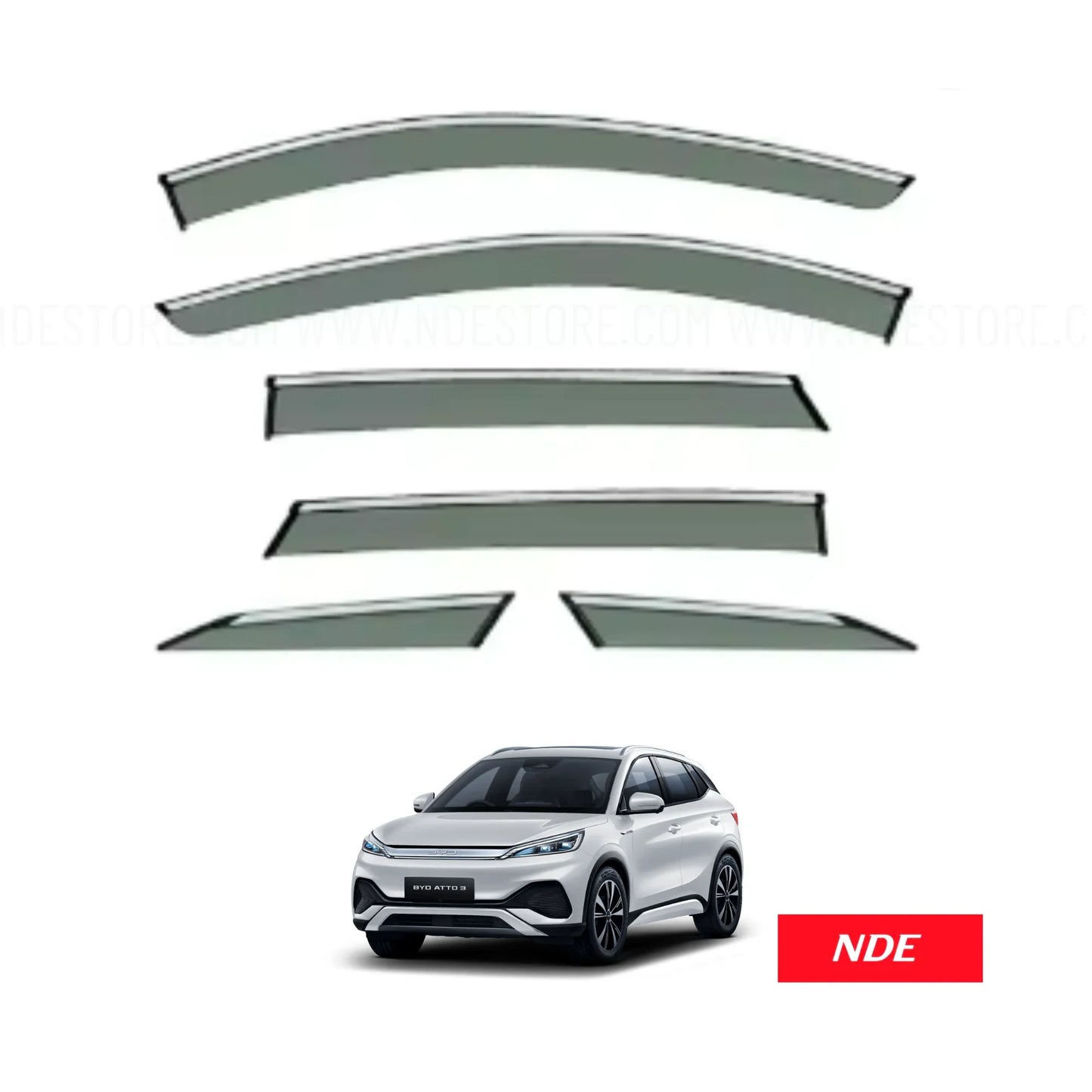 AIR PRESS DOOR VISOR SET FOR BYD ATTO 3