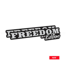 STICKER DECAL FREEDOM EDITION
