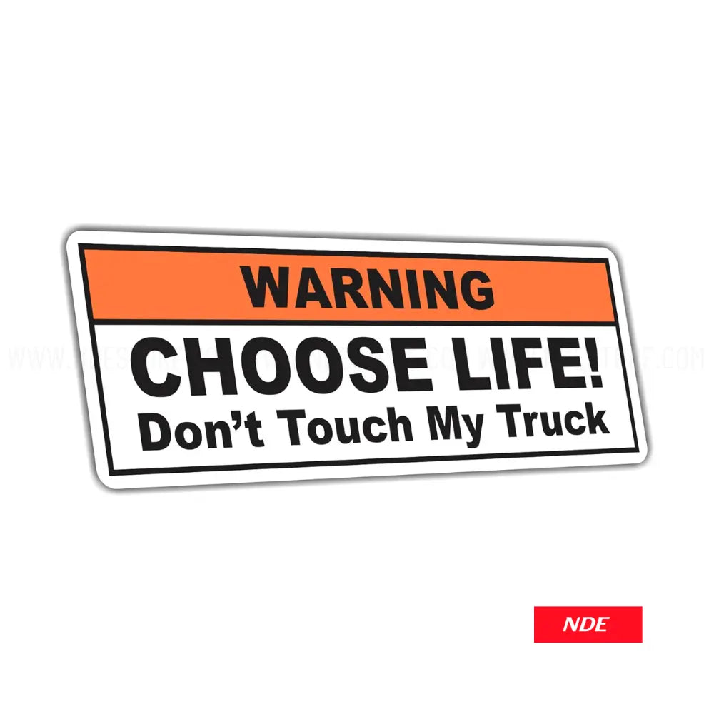 STICKER DECAL CHOOSE LIFE
