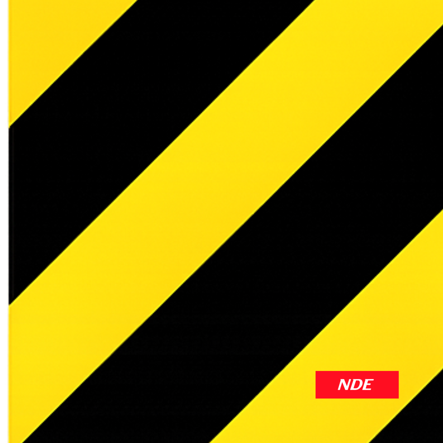 STICKER DECAL CAR CAUTION