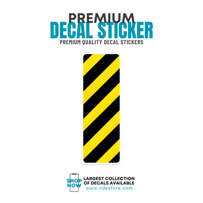 STICKER DECAL CAR CAUTION