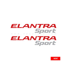 STICKER, ELANTRA SPORT - ndestore.com