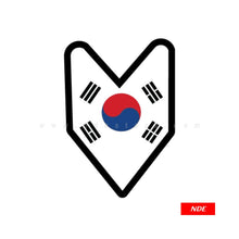 STICKER, KOREA JDM LOGO (SKU:99673) - ndestore.com