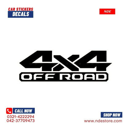 STICKER 4x4 OFF ROAD (SJ003) - ndestore.com