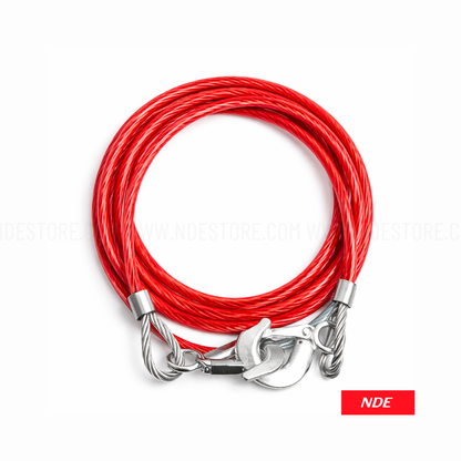 HEAVY DUTY CAR TOW CABLE WIRE