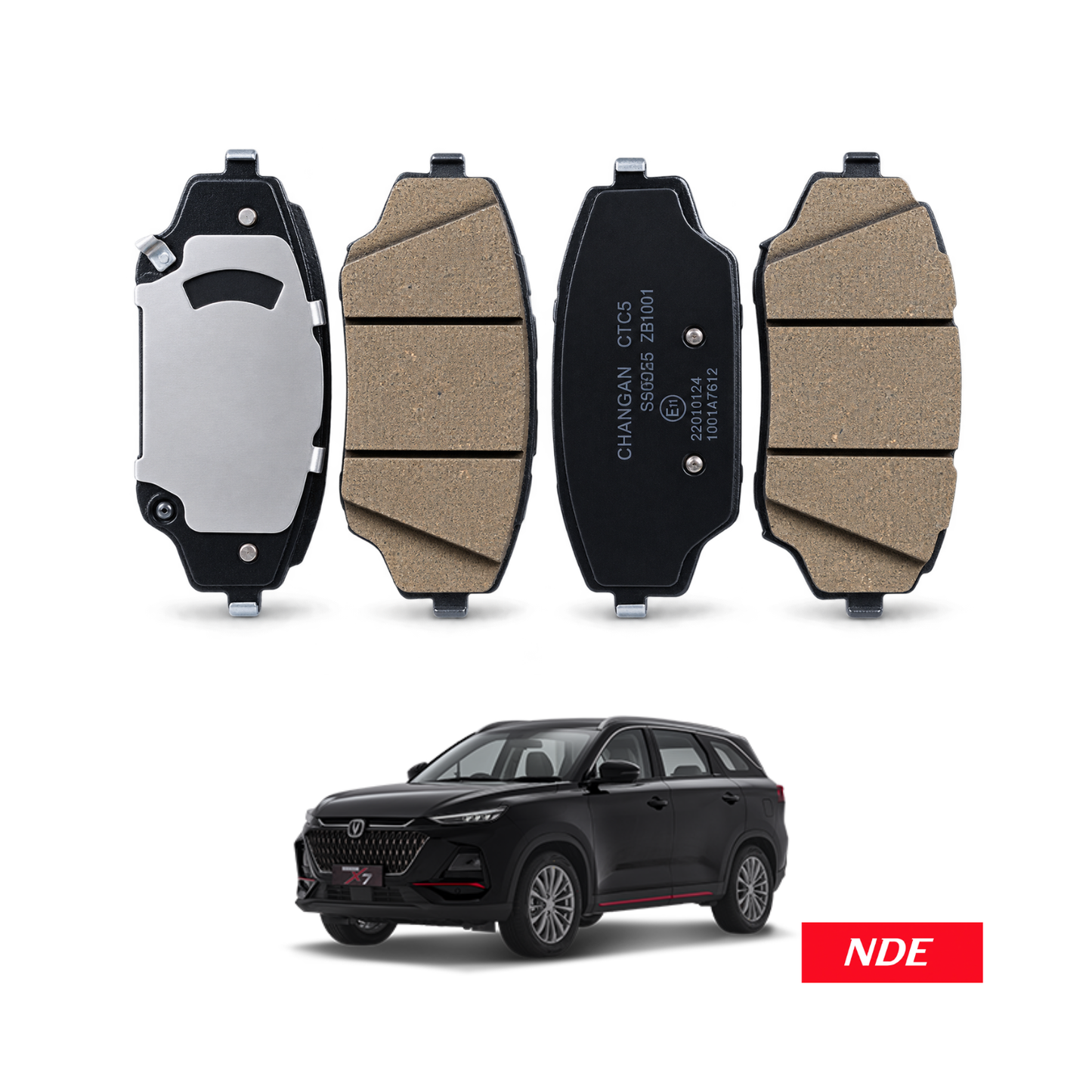 BRAKE DISC PAD SET FRONT GENUINE FOR CHANGAN OSHAN X7