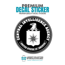 STICKER DECAL CIA