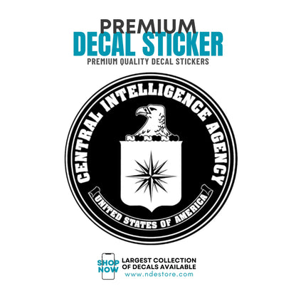 STICKER DECAL CIA