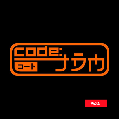 STICKER DECAL CODE JDM
