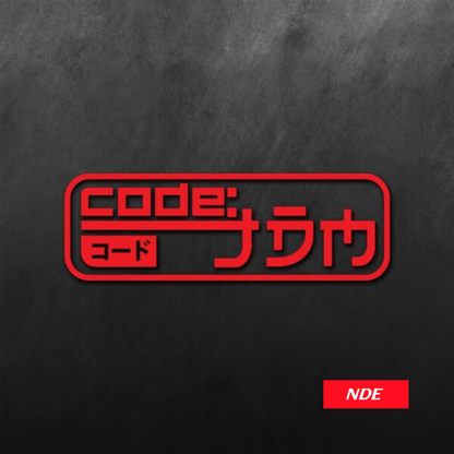 STICKER DECAL CODE JDM