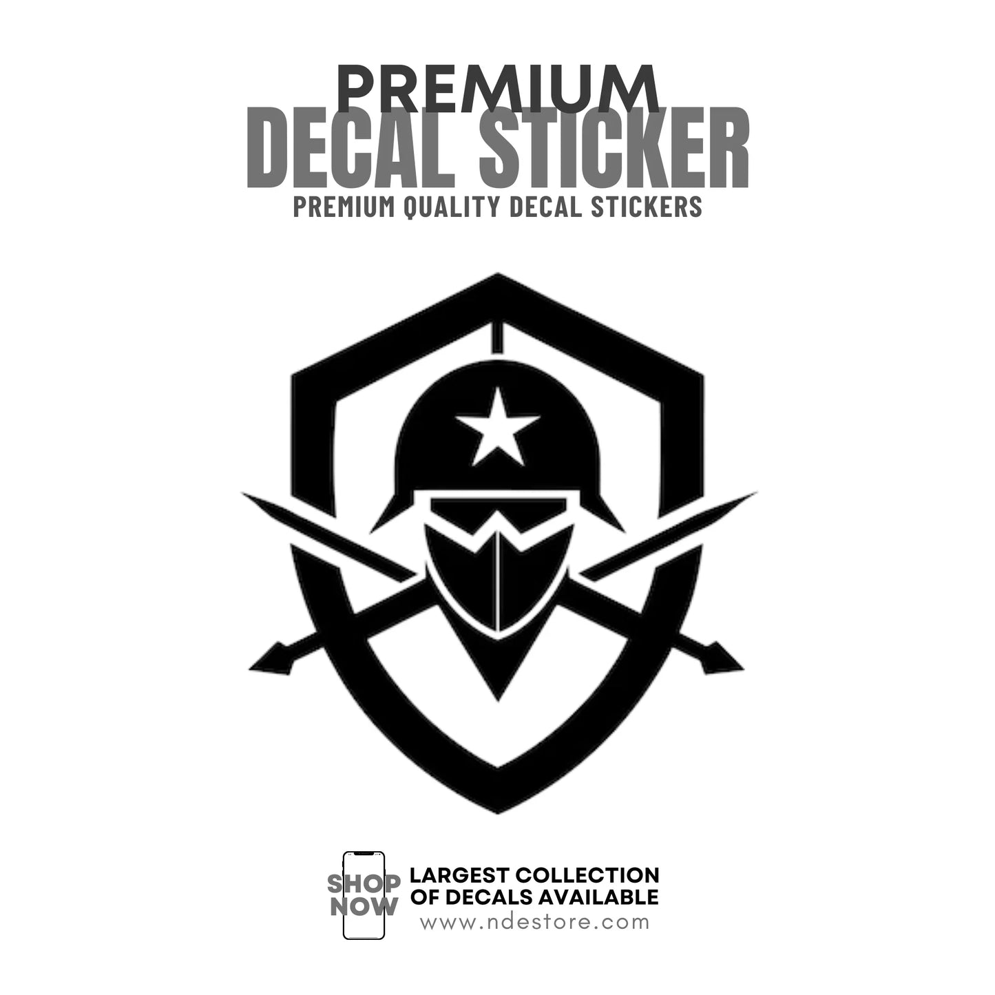 STICKER DECAL ARMY SPECIAL OPS UNIT