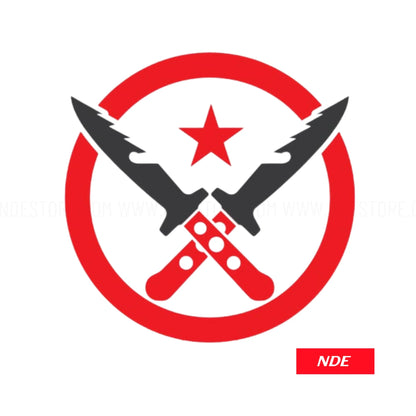 STICKER DECAL ELITE COMMANDO