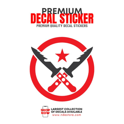 STICKER DECAL ELITE COMMANDO