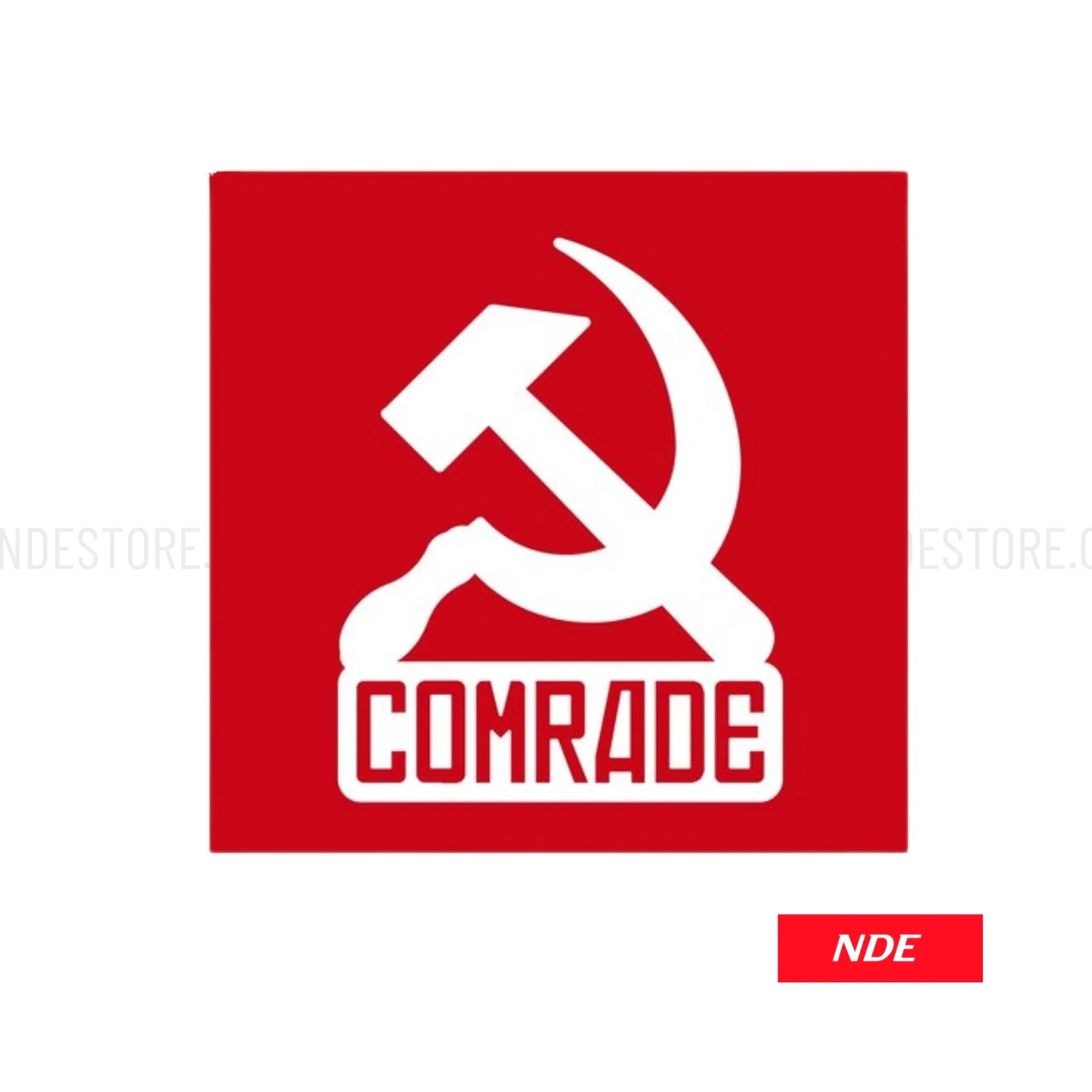STICKER DECAL COMRARDE