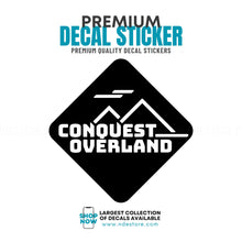 STICKER DECAL CONQUEST OVERLAND
