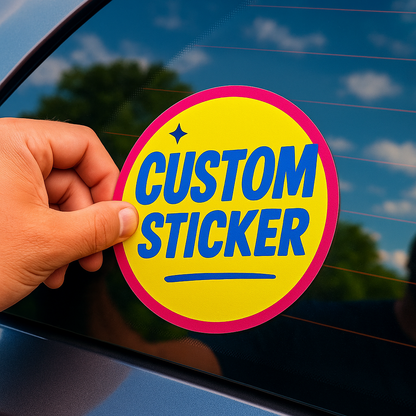 CUSTOM DECAL STICKERS