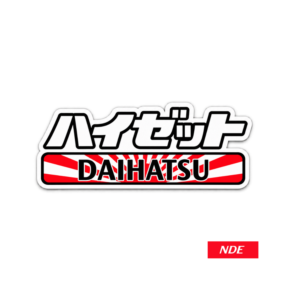 STICKER DECAL DAIHATSU JDM