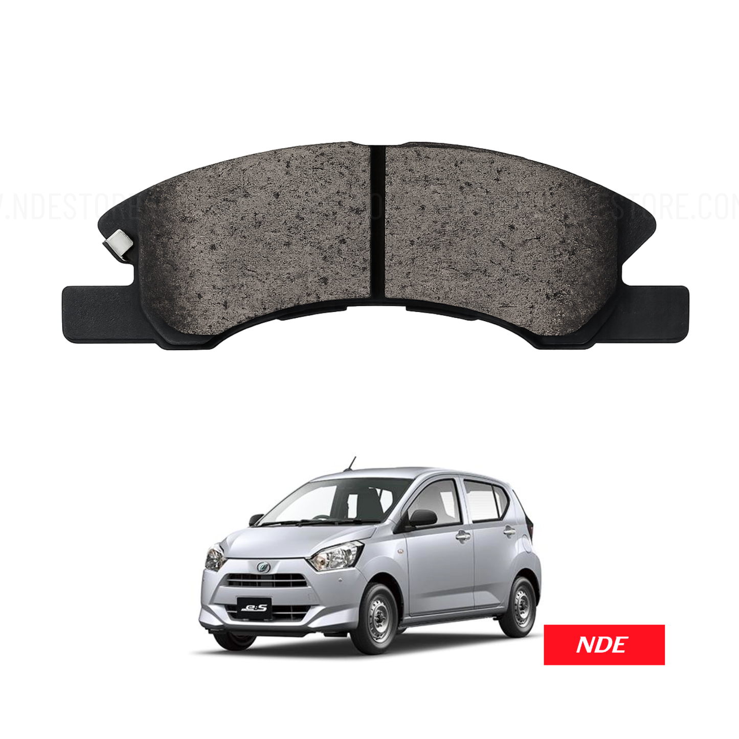 BRAKE DISC PAD SET FRONT AKEBONO FOR DAIHATSU MIRA e.iS