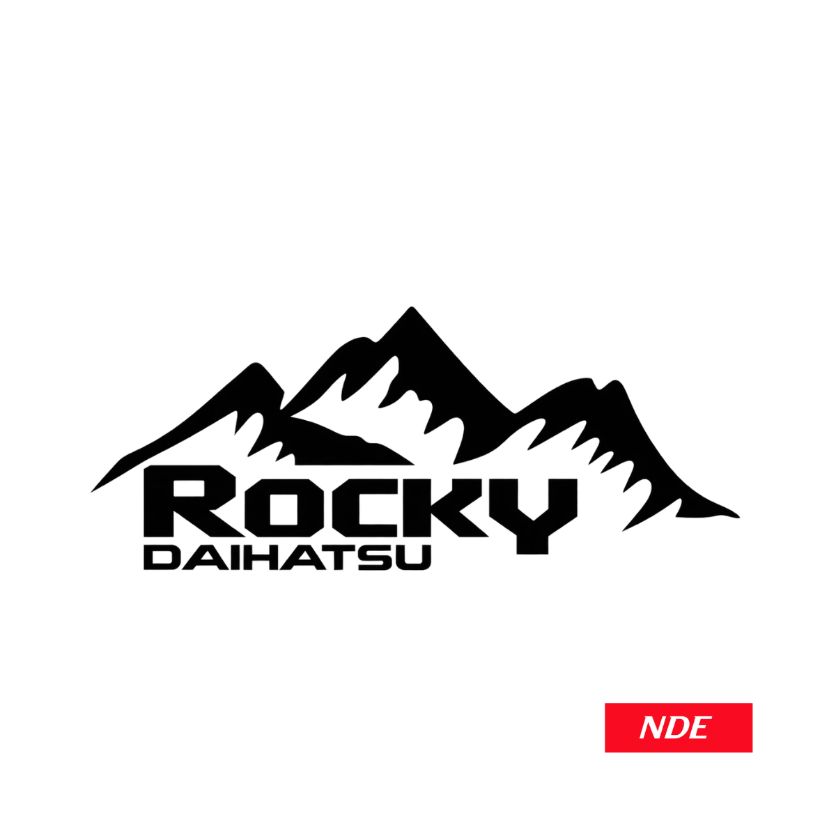STICKER DECAL DAIHATSU ROCKY