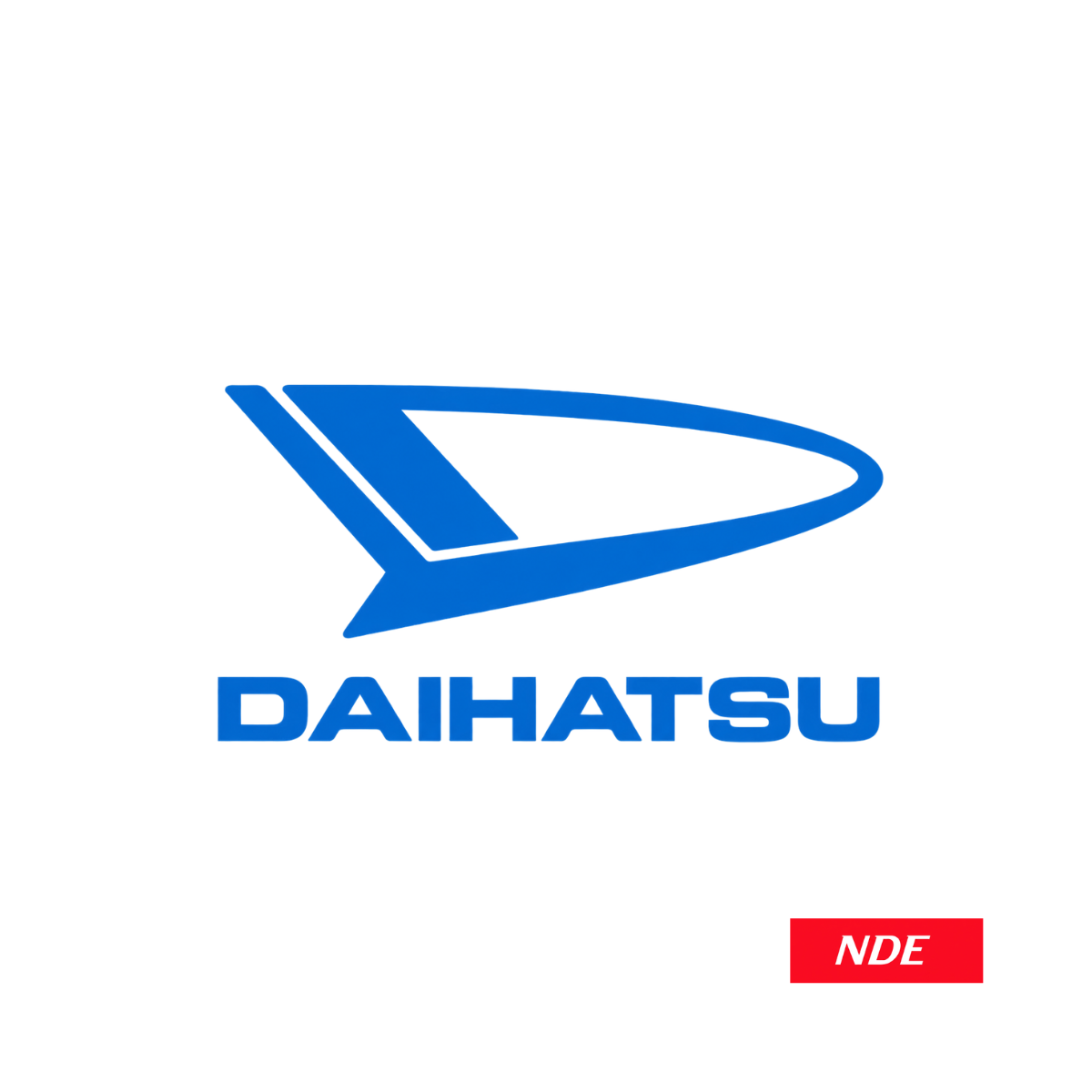 STICKER DECAL DAIHATSU BLUE LOGO