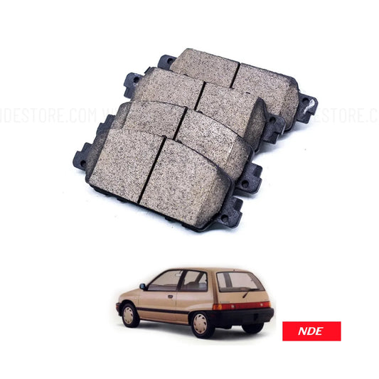 BRAKE DISC PAD SET FRONT FOR DAIHATSU CHERADE