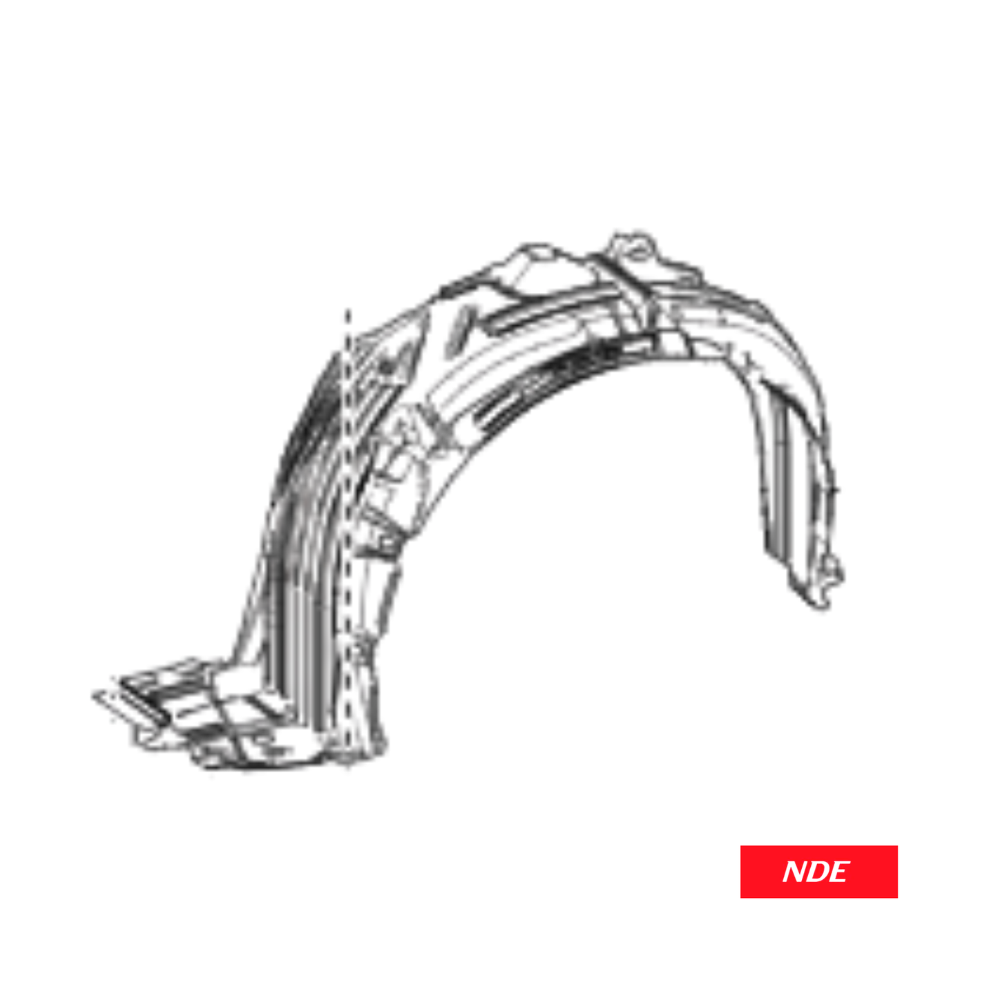 FENDER SHIELD LINER FOR DAIHATSU MIRA e:S
