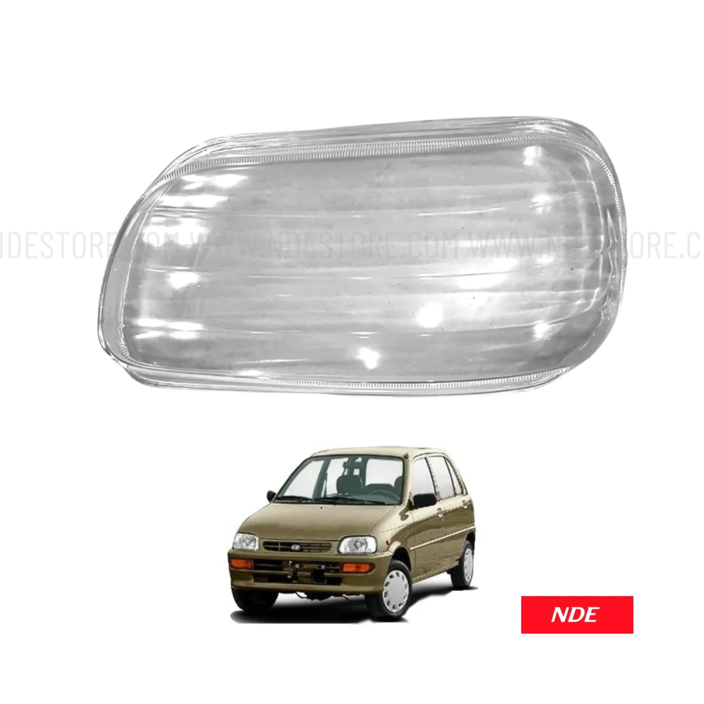 HEAD LIGHT LENS COVER FOR DAIHATSU CUORE