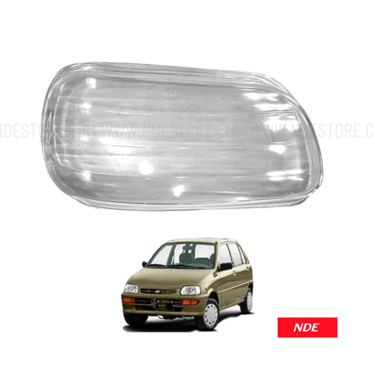 HEAD LIGHT LENS COVER FOR DAIHATSU CUORE
