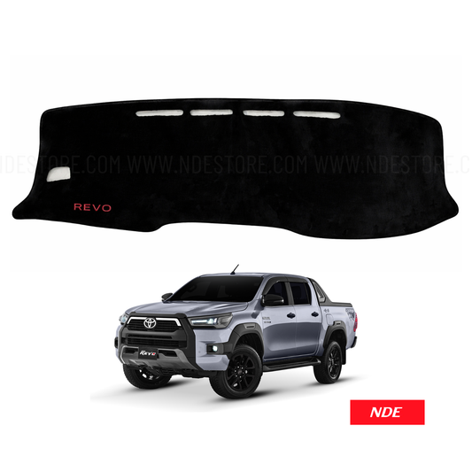 DASHBOARD MAT VELVET FOR TOYOTA HILUX REVO