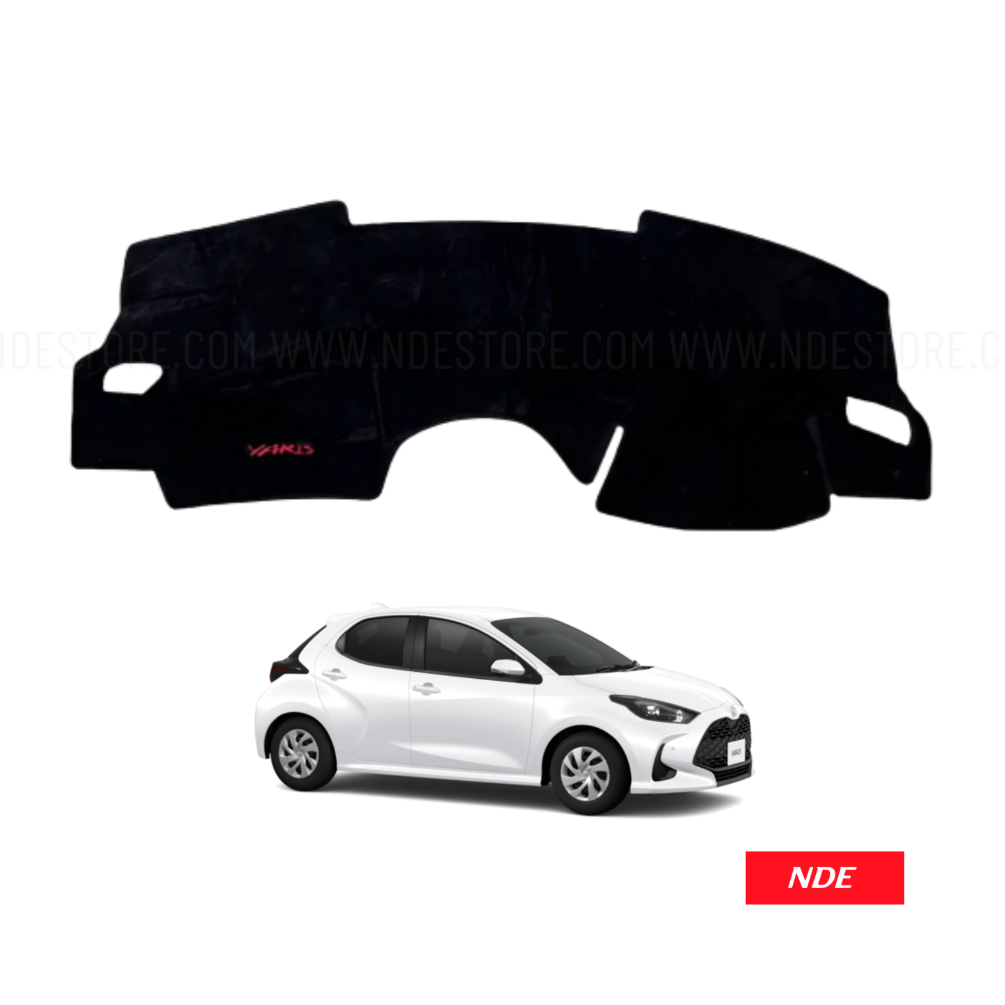 DASHBOARD MAT VELVET FOR TOYOTA YARIS (KSP210)