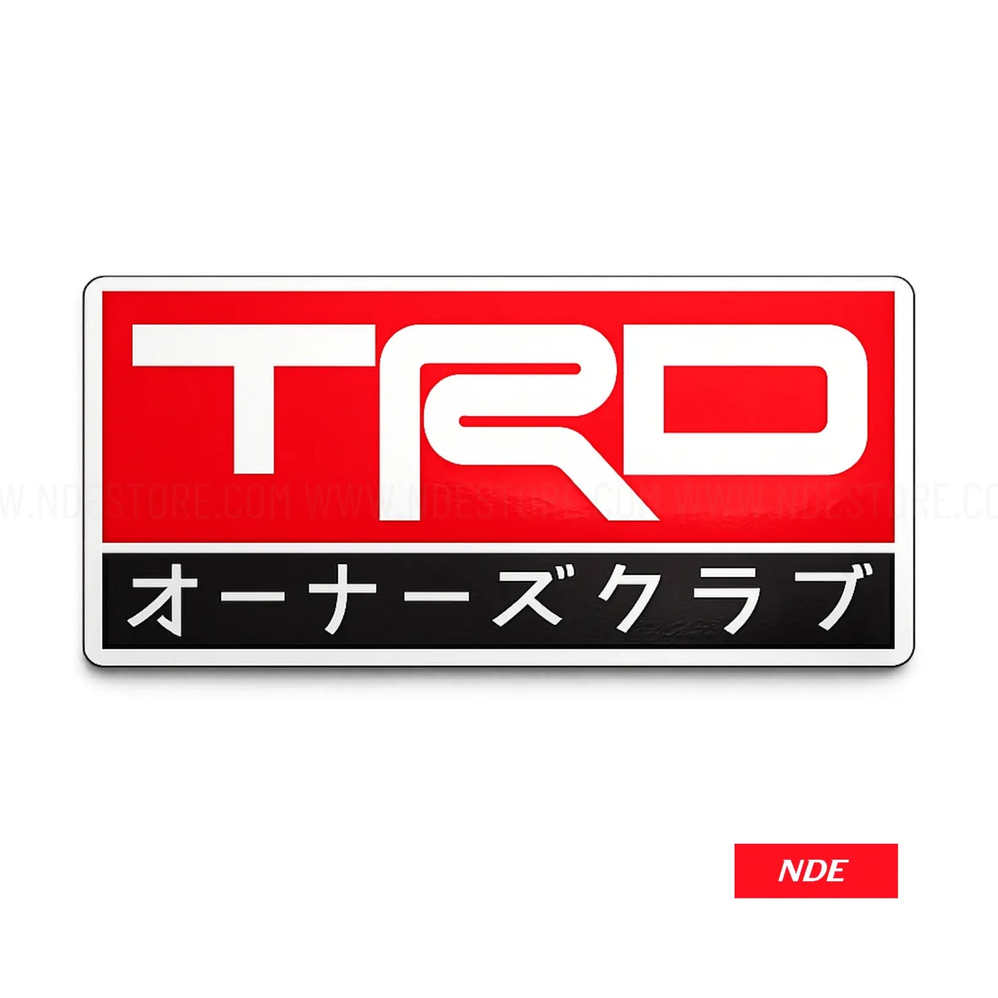 STICKER DECAL TRD JAPAN