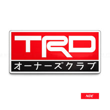 STICKER DECAL TRD JAPAN