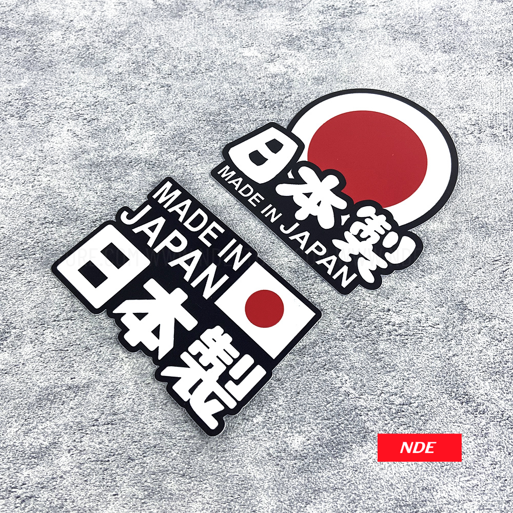 STICKER DECAL MADE IN JAPAN