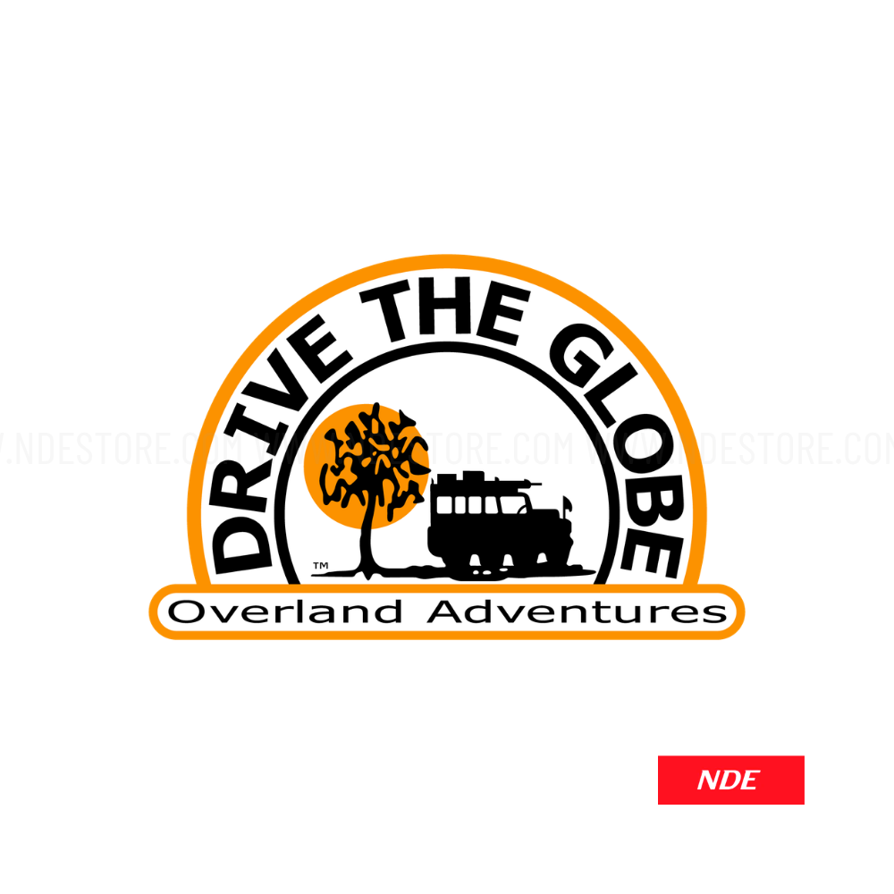 STICKER DECAL DRIVE THE GLOBE