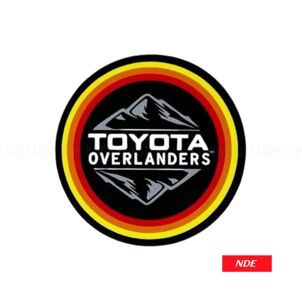STICKER DECAL TOYOTA OVERLANDERS
