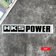 STICKER DECAL HKS POWER