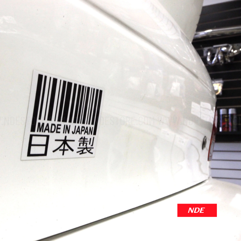 STICKER DECAL MADE IN JAPAN