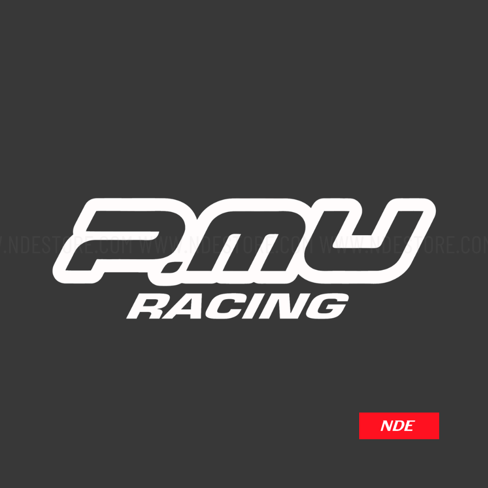 STICKER DECAL PMU RACING