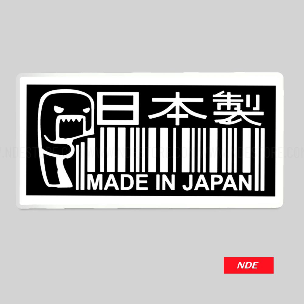 STICKER DECAL MADE IN JAPAN