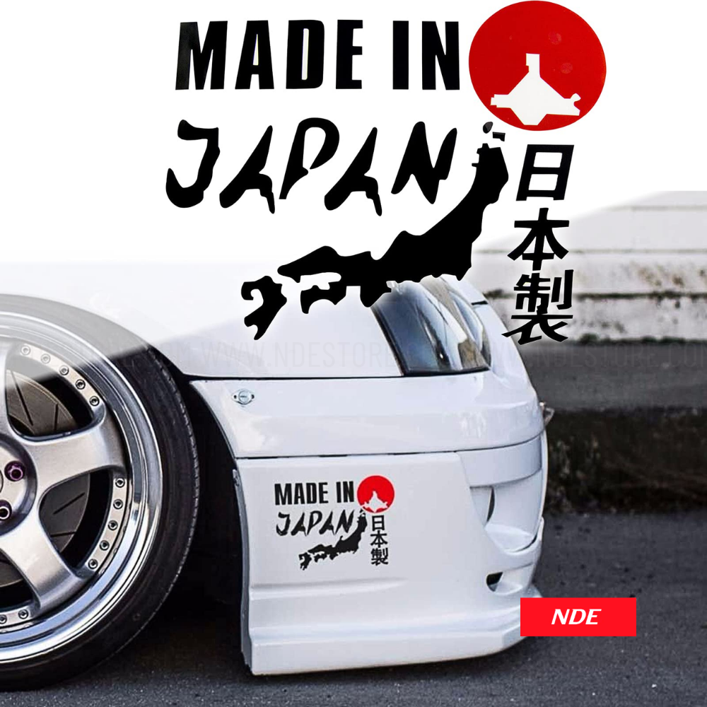 STICKER DECAL MADE IN JAPAN