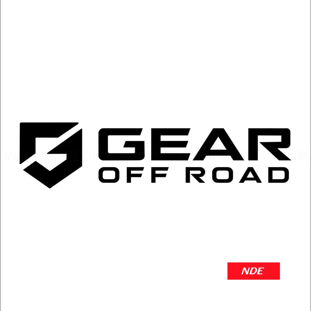 STICKER DECAL GEAR OFF ROAD